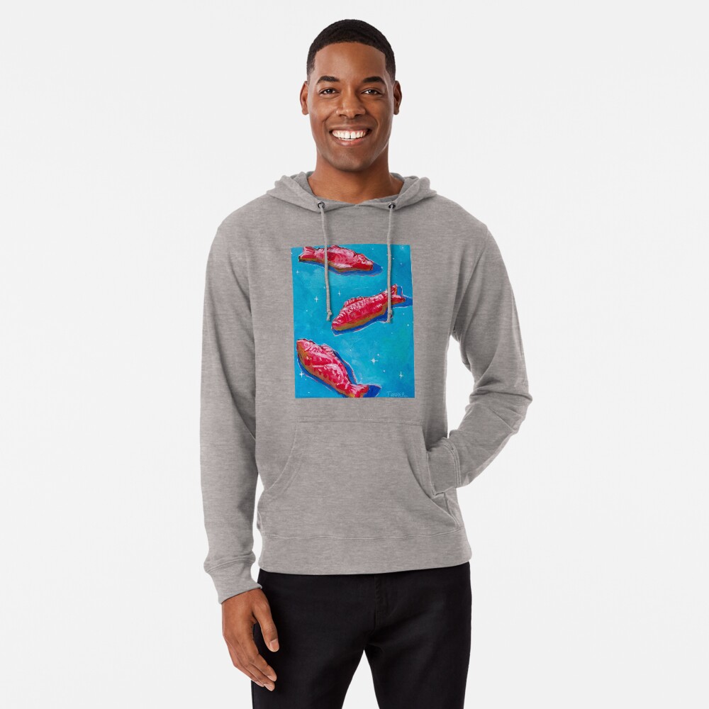 swedish fish hoodie