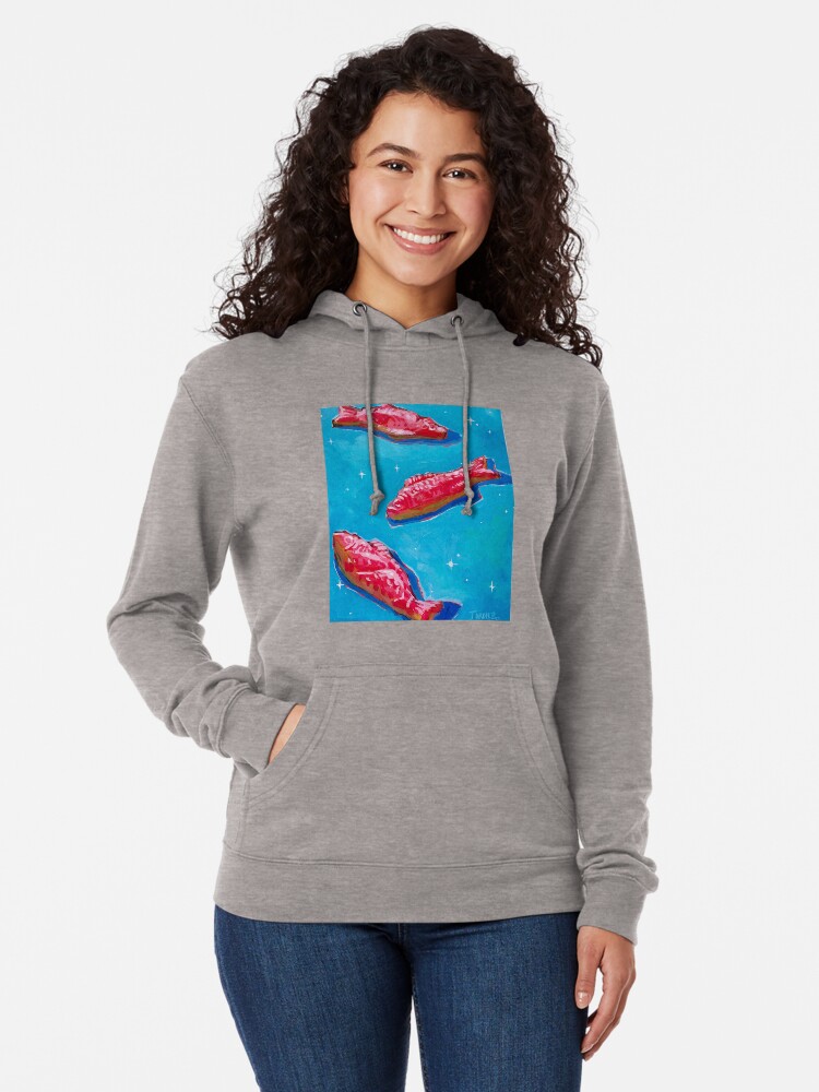 swedish fish hoodie