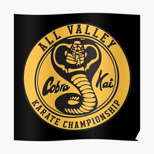 All Valley Karate Cobra Kai Posters | Redbubble