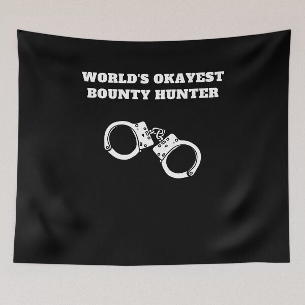 Item preview, World's okayest bounty hunter bail recovery designed and sold by Jeangel97.