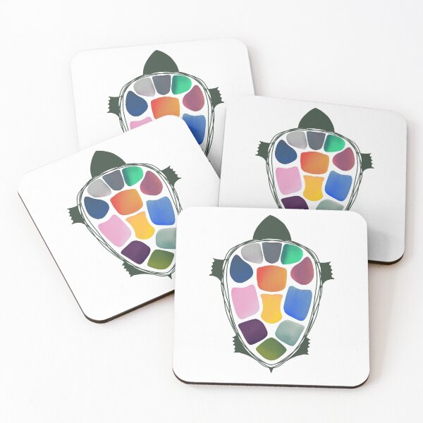 Item preview, Painted turtle designed and sold by aubergina-draws.