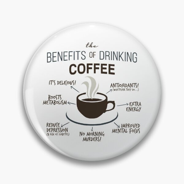 Item preview, Benefits of Coffee designed and sold by RecoveryGift.