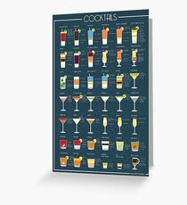 Cocktails Greeting Card