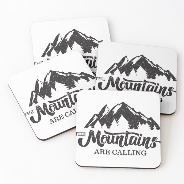 Item preview, The Mountains Are Calling designed and sold by CampBomb.