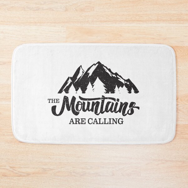 Item preview, The Mountains Are Calling designed and sold by CampBomb.