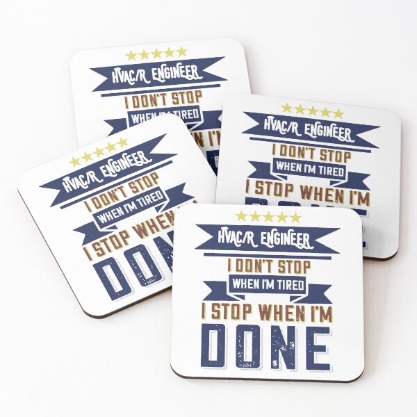 Item preview, Hvac Engineer Don't Stop When I'm Tired designed and sold by theHVACgang.