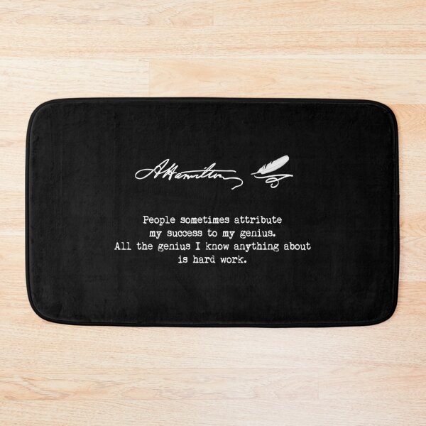 Item preview, Alexander Hamilton Quote. Success / Genius designed and sold by STYLESYNDIKAT.