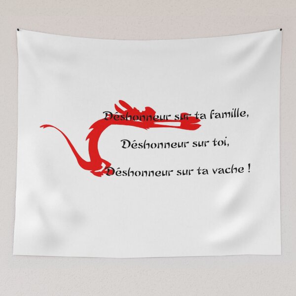 Item preview, Dragon quote dishonor 2 red designed and sold by Jess-Xs.
