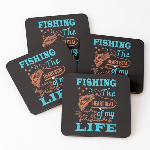 Item preview, Fishing Is the Heartbeat of Life designed and sold by cutitoutsir.