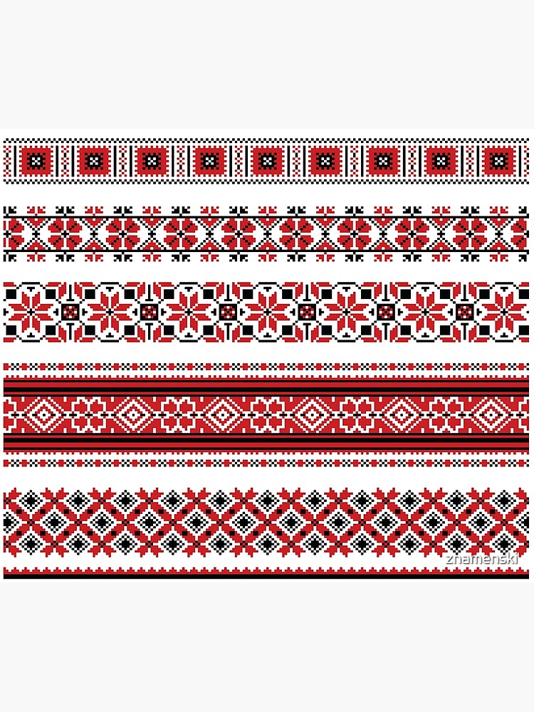 Ukrainian Embroidery Ornament #UkrainianEmbroideryOrnament #UkrainianOrnament #EmbroideryOrnament #Ukrainian #Embroidery #Ornament by znamenski