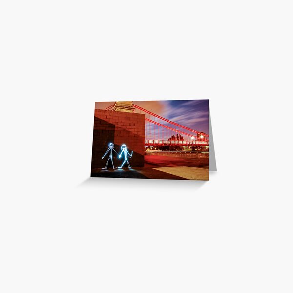 Lets Stick Together Greeting Card
