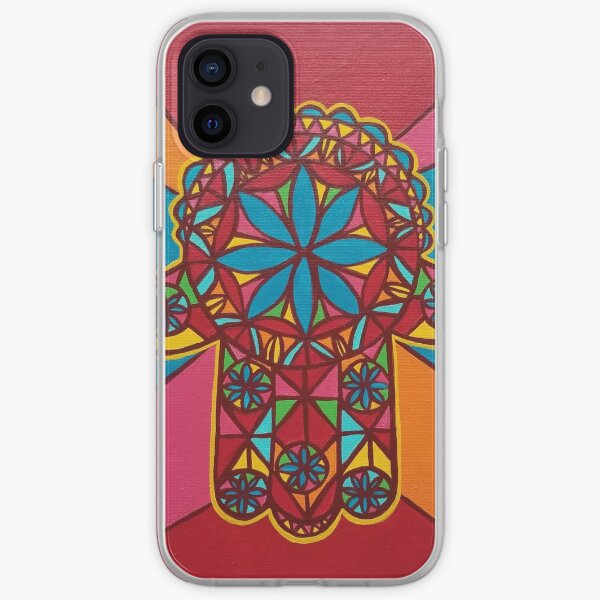 Flower Power Hamsa iPhone Soft Case