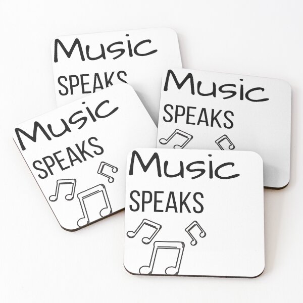 Item preview, When words fail, music speaks - Shakespeare designed and sold by MattRyanCreates.