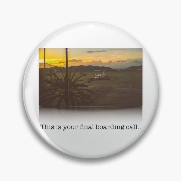 Item preview, This is your final boarding call... // Graphic & Photography Original Design designed and sold by Adam Foster.