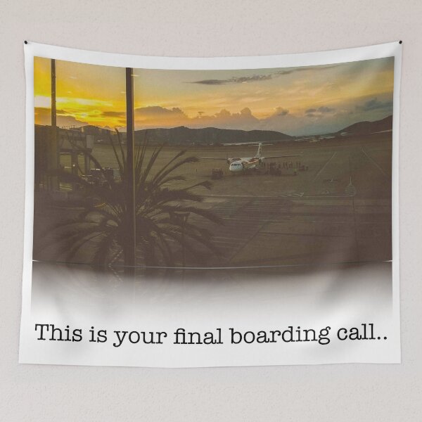Item preview, This is your final boarding call... // Graphic & Photography Original Design designed and sold by Adam Foster.