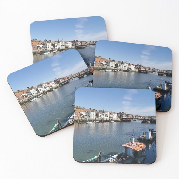 Item preview, Barcos en el puerto, Whitby, North Yorkshire designed and sold by MichaelBShannon.