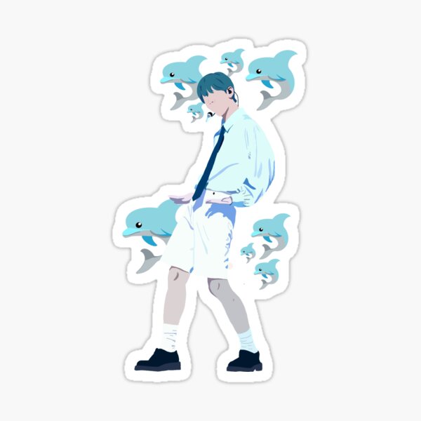 Item preview, Soobin dolphin fancam art designed and sold by Kinga1505.