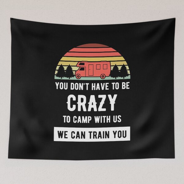 Item preview, Camping caravan gift tents camper camping designed and sold by desislogn.
