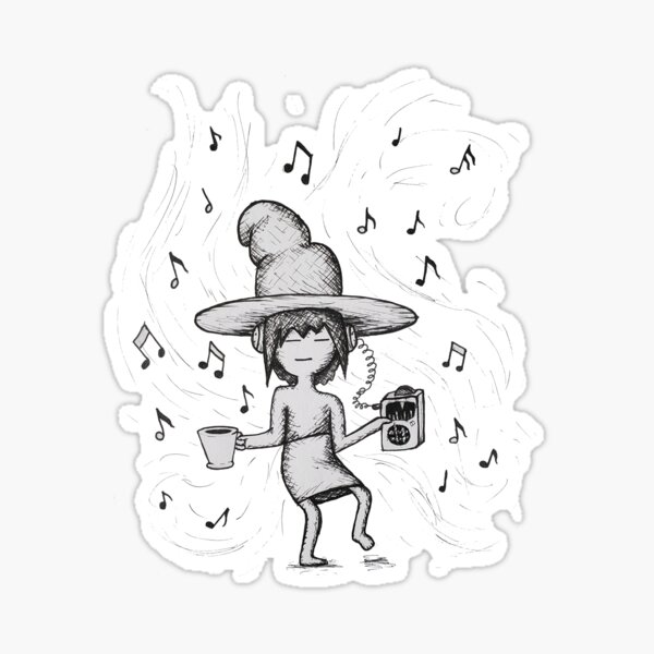 The Midnight Gospel - Clancy Radio Sticker
