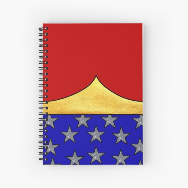 American Super Hero Spiral Notebook