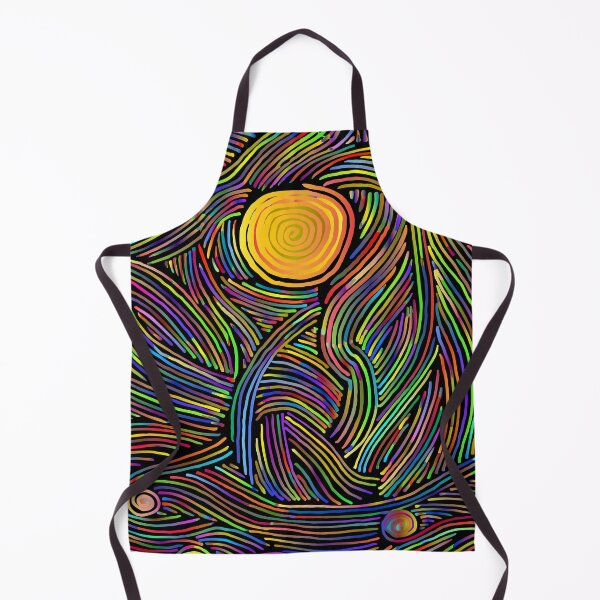 Item preview, Pintura digital abstracta colorida designed and sold by DopeTops.