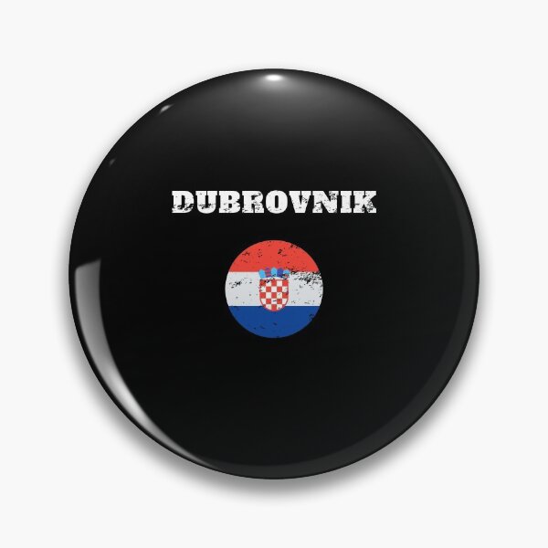Item preview, Dubrovnik croatia pride flag Retro Vintage designed and sold by Jeangel97.