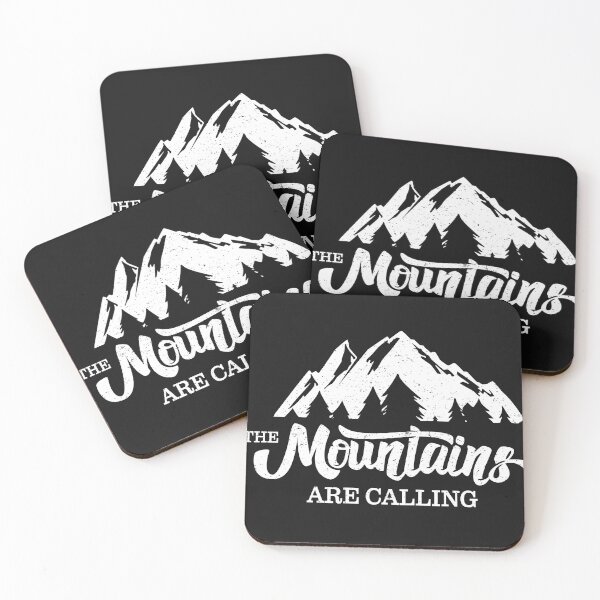 Item preview, The Mountains Are Calling designed and sold by CampBomb.