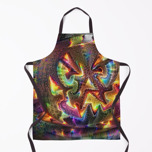 A scary pumpkin! Apron