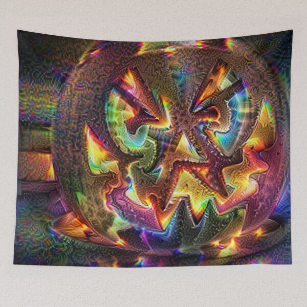 Item preview, A scary pumpkin! designed and sold by ARTificialDSGN2.