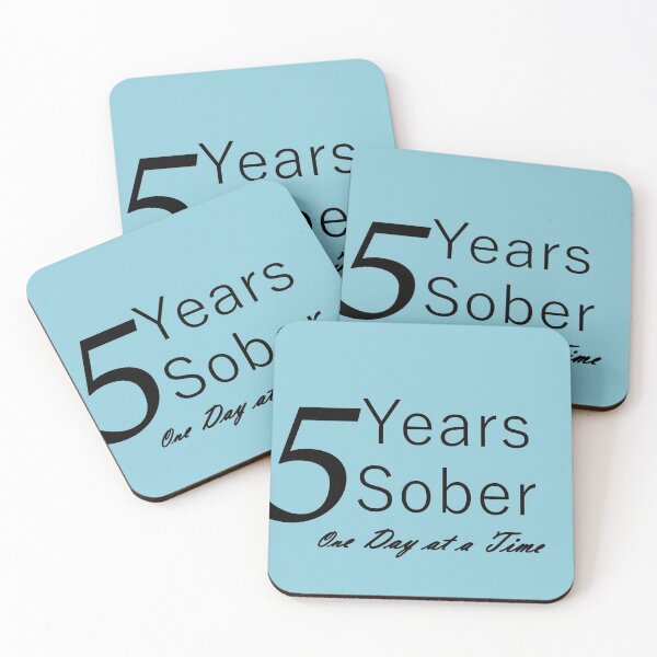 Item preview, Five Year Sobriety Anniversary Birthday; Design for the Sober Person Living One Day At a Time designed and sold by Zen  Goat.