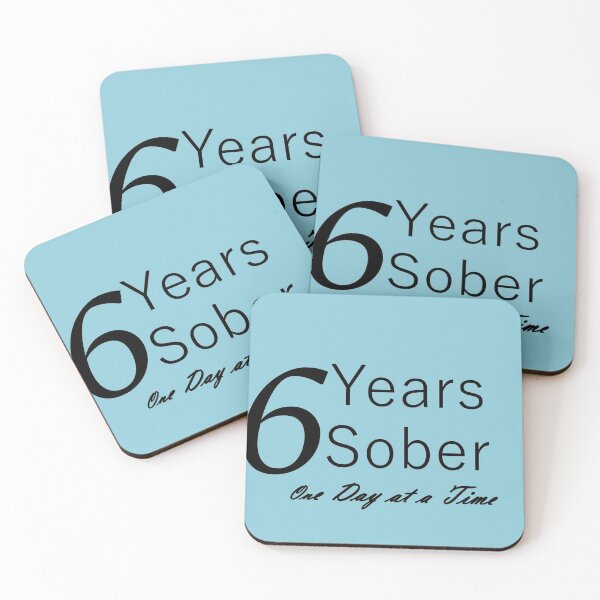 Item preview, Six Years Sobriety Anniversary Birthday; Design for the Sober Person Living One Day At a Time designed and sold by Zen  Goat.