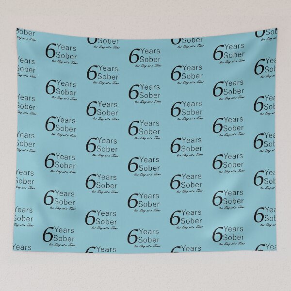 Item preview, Six Years Sobriety Anniversary Birthday; Design for the Sober Person Living One Day At a Time designed and sold by Zen  Goat.