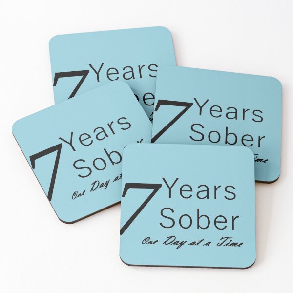 Item preview, Seven Years Sobriety Anniversary Birthday; Design for the Sober Person Living One Day At a Time designed and sold by Zen  Goat.