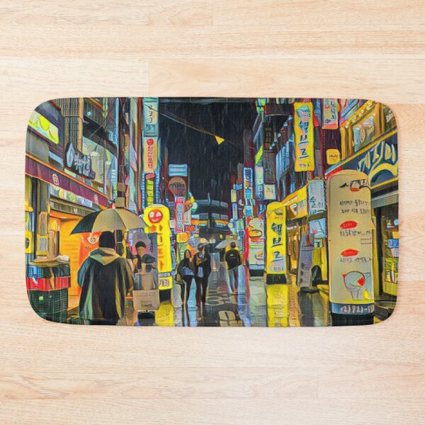 Item preview, Seoul at Night designed and sold by SofiaStutio.