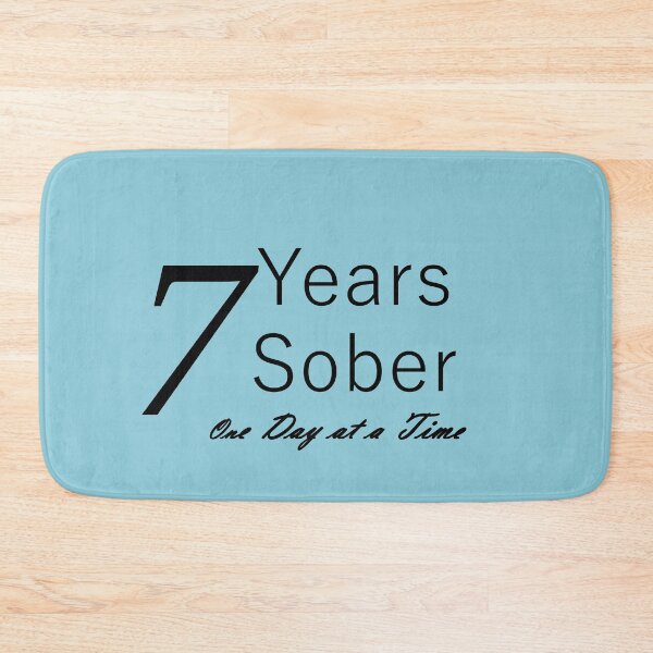 Item preview, Seven Years Sobriety Anniversary Birthday; Design for the Sober Person Living One Day At a Time designed and sold by Zen  Goat.