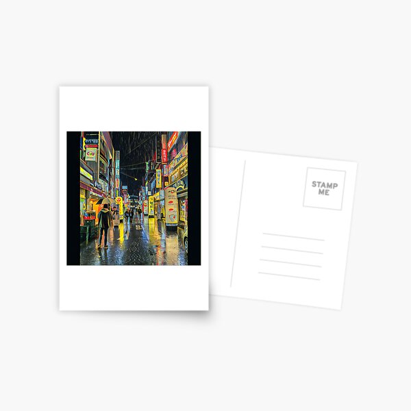 Item preview, Seoul at Night designed and sold by SofiaStutio.