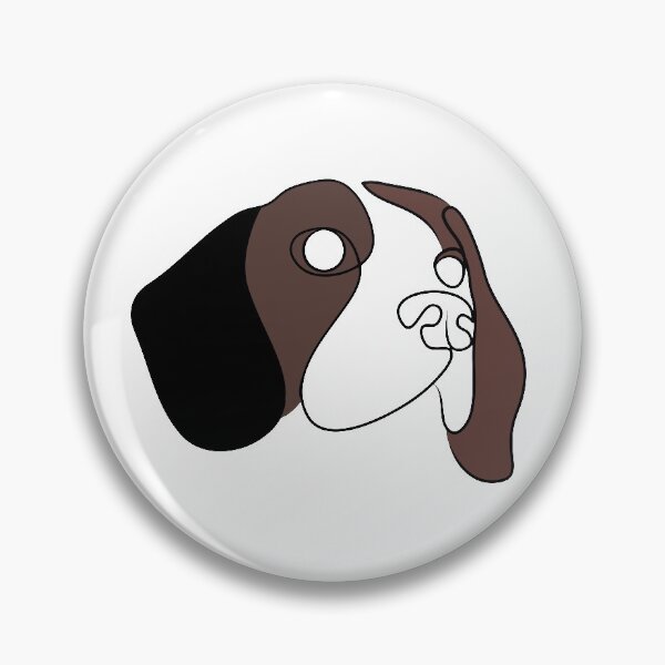 Item preview, Beagle Line Art designed and sold by TailTrails.