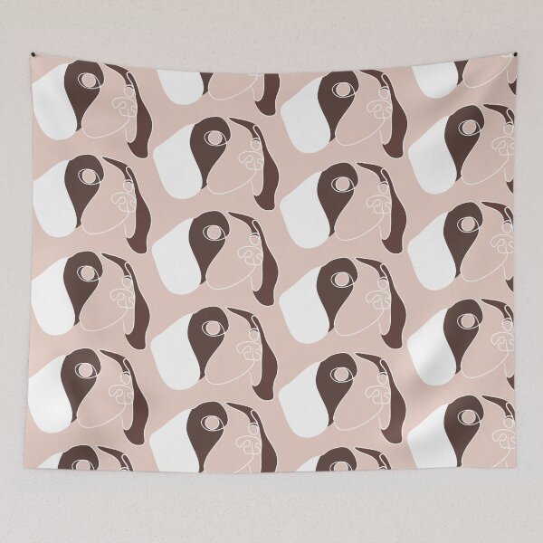 Item preview, Beagle Line Art designed and sold by TailTrails.