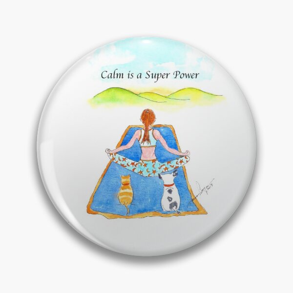 Item preview, Calm is a Super Power designed and sold by karen  curinga.