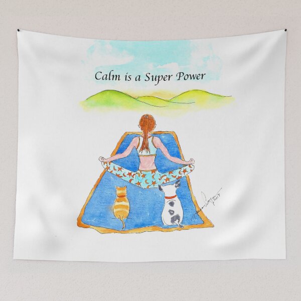 Item preview, Calm is a Super Power designed and sold by karen  curinga.