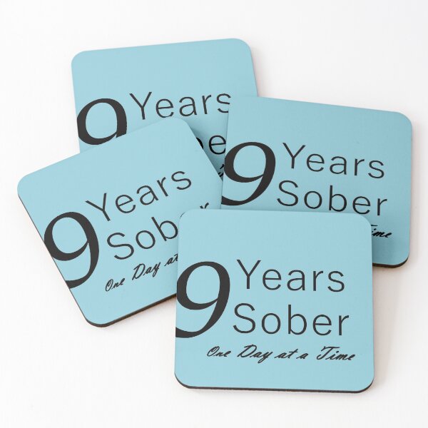 Item preview, Nine Years Sobriety Anniversary Birthday; Design for the Sober Person Living One Day At a Time designed and sold by Zen  Goat.
