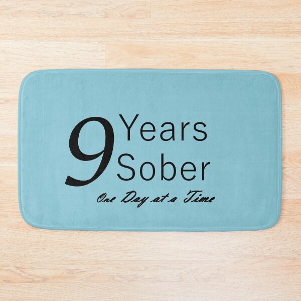 Item preview, Nine Years Sobriety Anniversary Birthday; Design for the Sober Person Living One Day At a Time designed and sold by Zen  Goat.