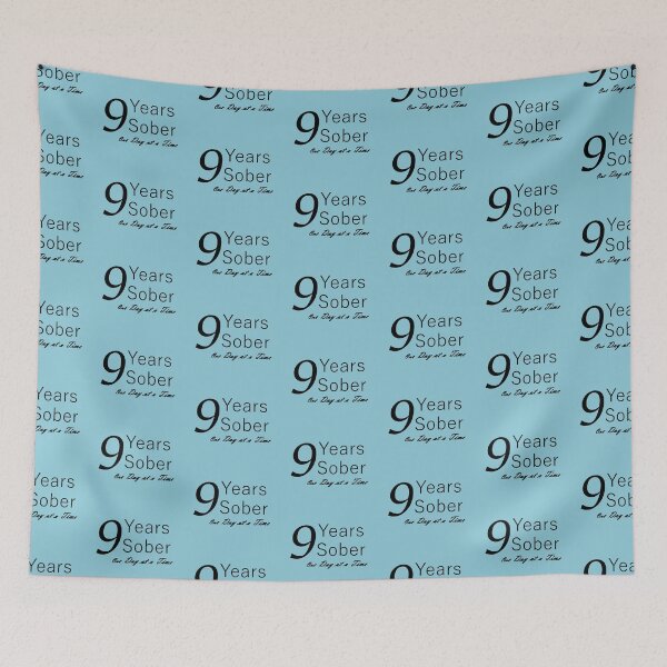 Item preview, Nine Years Sobriety Anniversary Birthday; Design for the Sober Person Living One Day At a Time designed and sold by Zen  Goat.