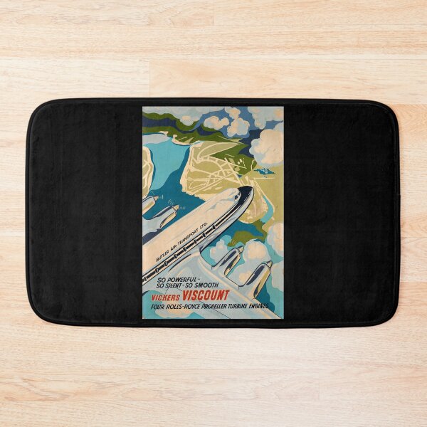 Item preview, Viscount retro poster designed and sold by CorasPosters.