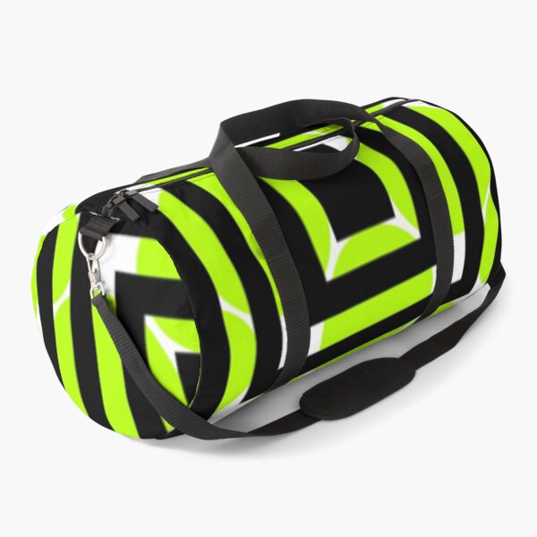 Dizzy Green Dots Duffle Bag