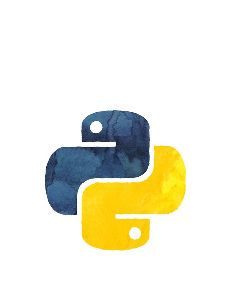 Thumbnail 4 of 4, iPhone Case, Python Logo Watercolor Programmer Coder designed and sold by thefrshmachine.