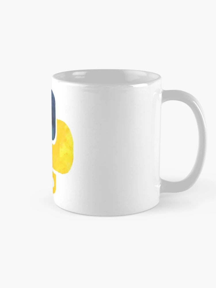 Thumbnail 3 of 6, Coffee Mug, Python Logo Watercolor Programmer Coder designed and sold by thefrshmachine.