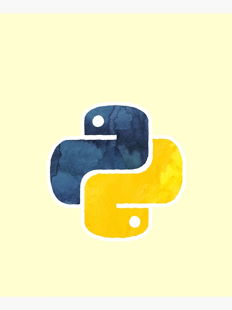 Thumbnail 6 of 6, Apron, Python Logo Watercolor Programmer Coder designed and sold by thefrshmachine.