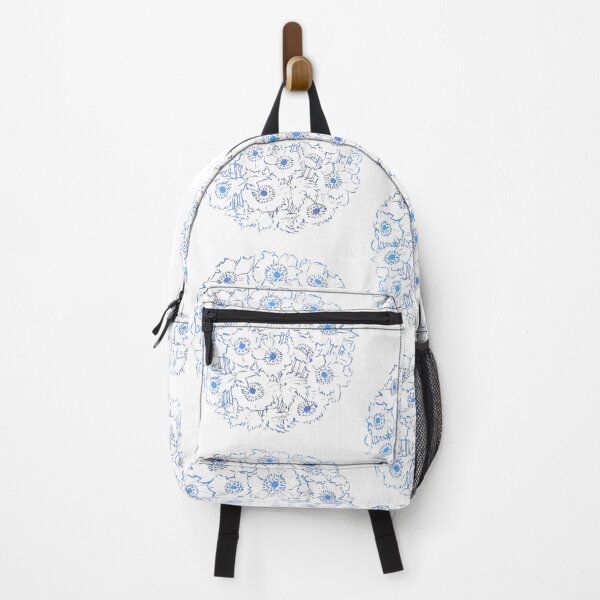 Item preview, Vintage Classic Pretty Blue Flowers Illustration For Flower Pattern Design designed and sold by awonacott.