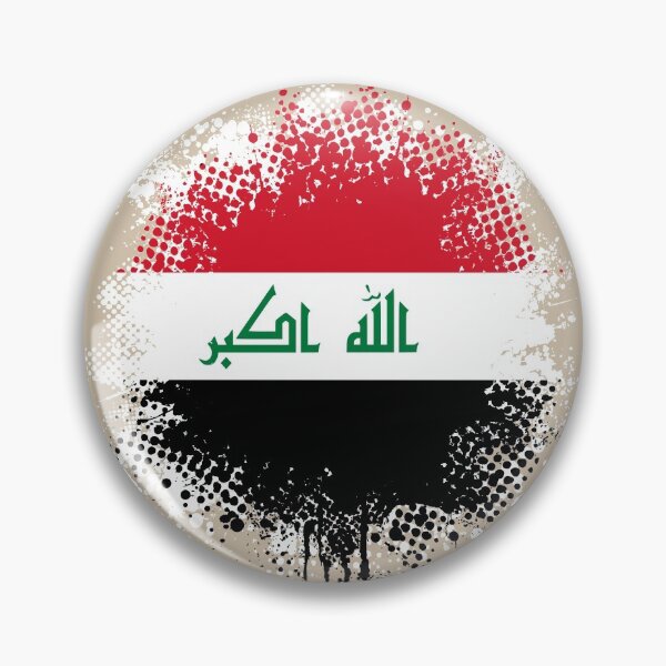 Item preview, Flag of Iraq - Splat designed and sold by pixelinga.